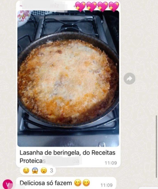Foto de feedback no whatsapp